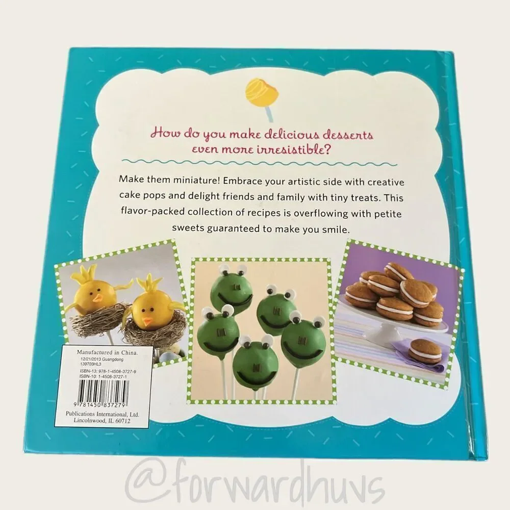 FUN STUFF Cake Pops & Mini Treats Hardcover Book